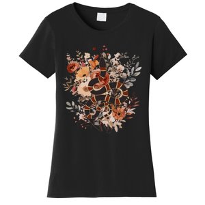 Mystical Wildflower Snake Women's T-Shirt