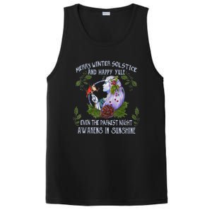 Merry Winter Solstice And Happy Yule PosiCharge Competitor Tank