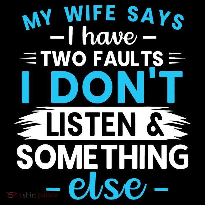 My Wife Says I Have Two Faults I DonT Listen Something Else USA-Made Doggie Bandana