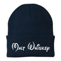 Malt Whiskey Shirts Funny Gift Idea Pun Logo Parody Knit Cap Winter Beanie