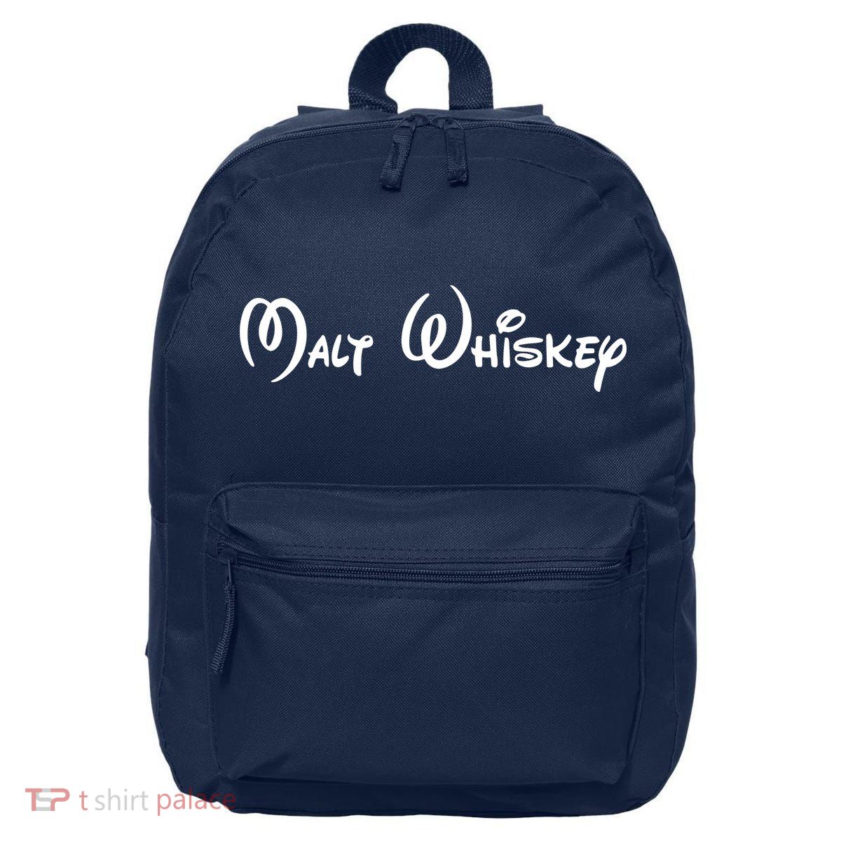 Malt Whiskey Shirts Funny Gift Idea Pun Logo Parody 16 in Basic Backpack