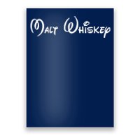 Malt Whiskey Shirts Funny Gift Idea Pun Logo Parody Poster