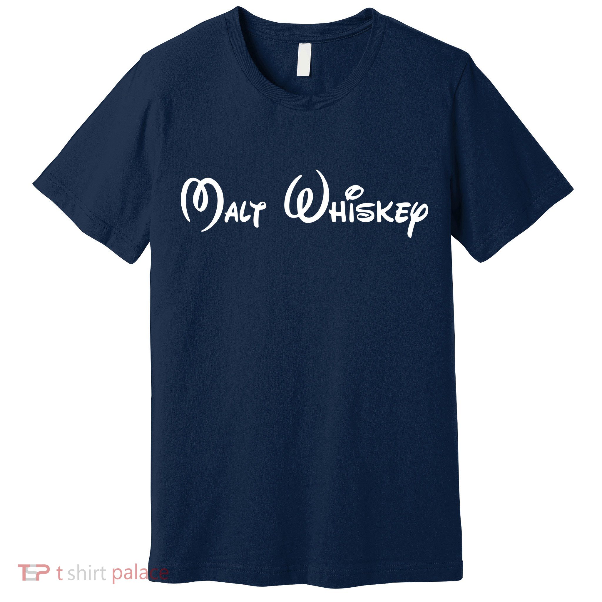 Malt Whiskey Shirts Funny Gift Idea Pun Logo Parody Premium T-Shirt