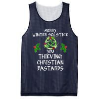 Merry Winter Solstice You Thieving Christian Bastards Mesh Reversible Basketball Jersey Tank