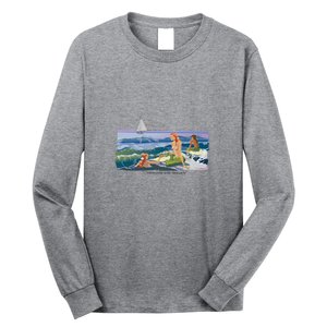 Mermaids With Skipjack Long Sleeve Shirt