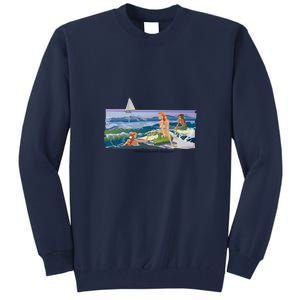 Mermaids With Skipjack Tall Sweatshirt