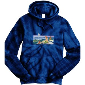 Mermaids With Skipjack Tie Dye Hoodie