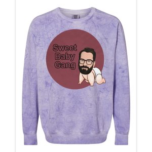 Matt Walsh's Sweet Baby Gang Colorblast Crewneck Sweatshirt