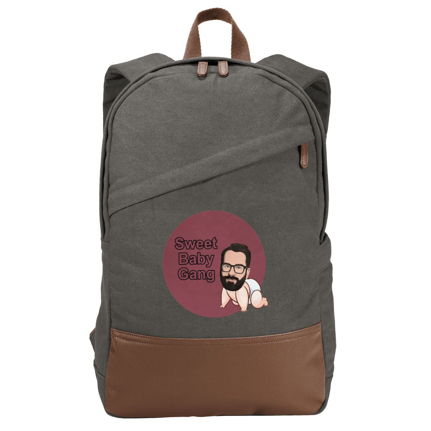 Matt Walsh's Sweet Baby Gang Cotton Canvas Backpack