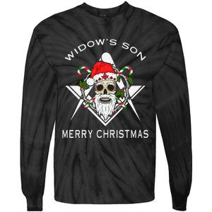 Masonic Widow's Son Mason Merry Christmas And New Year Gift  Tie-Dye Long Sleeve Shirt