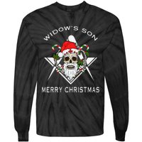 Masonic Widow's Son Mason Merry Christmas And New Year Gift  Tie-Dye Long Sleeve Shirt