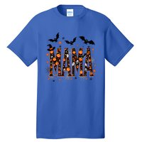 Mama With Spider Halloween Mama Spooky Vibes Gift Tall T-Shirt