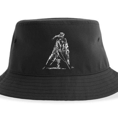 Musketeer With Sword And Coat Sustainable Bucket Hat