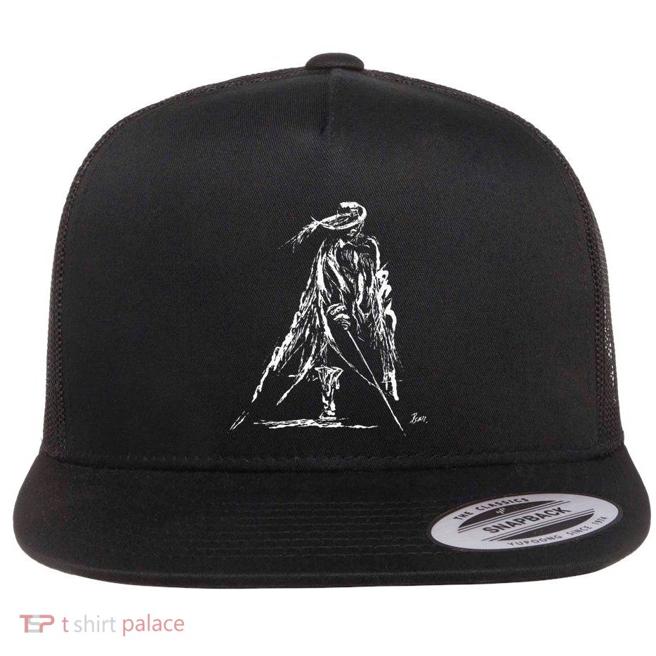 Musketeer With Sword And Coat Flatbill Hat