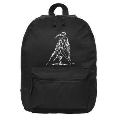 Musketeer With Sword And Coat 16 in Basic Backpack