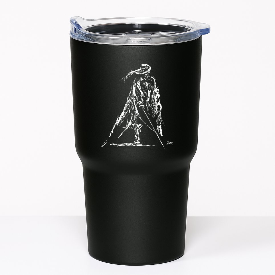 Musketeer With Sword And Coat Tumbler