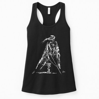 Musketeer With Sword And Coat Womens Tank Top