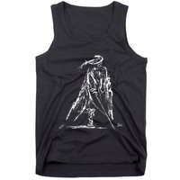 Musketeer With Sword And Coat Tank Top