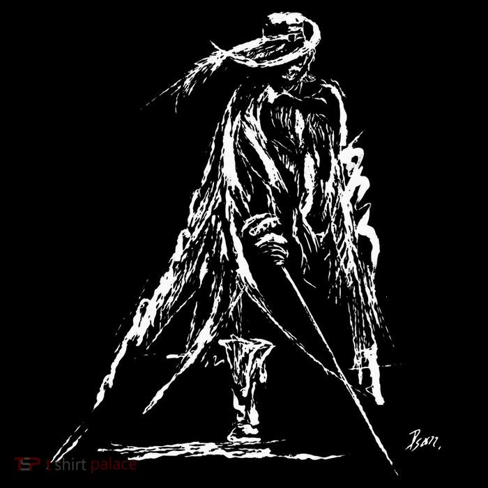 Musketeer With Sword And Coat Cropped Pullover Crew