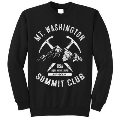 Mount Washington Summit Club I Climbed Mt Washington Sweatshirt