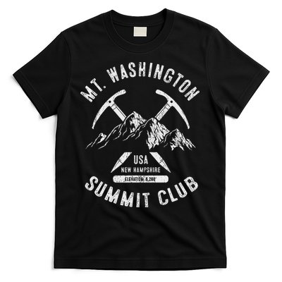 Mount Washington Summit Club I Climbed Mt Washington T-Shirt