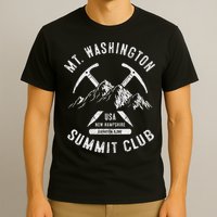 Mount Washington Summit Club I Climbed Mt Washington T-Shirt