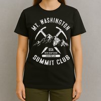 Mount Washington Summit Club I Climbed Mt Washington T-Shirt