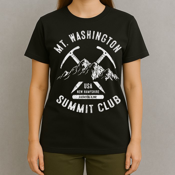 Mount Washington Summit Club I Climbed Mt Washington T-Shirt