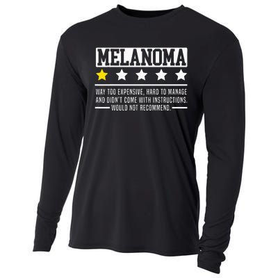 Melanoma Warrior Skin Cancer Melanoma Awareness Cooling Performance Long Sleeve Crew