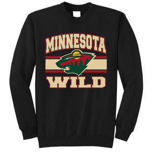 Minnesota Wild Stripe Black Sweatshirt