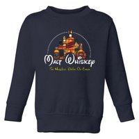 Malt Whiskey Shirts Happiest Drink Funny Pun Parody Toddler Sweatshirt