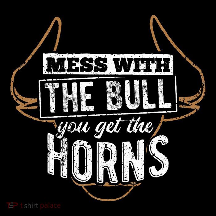 Mess With The Bull You Get The Horns Bullfighter Longhorn Apron