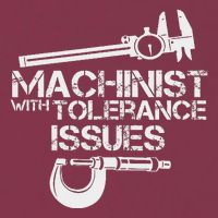 Machinist With Tolerance Issues.Machinis Funny Gift 16oz Travel Tumbler