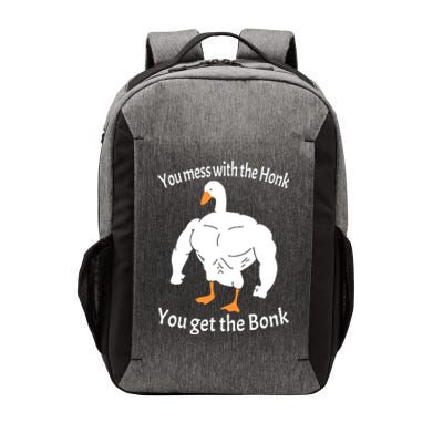 Mess With The Honk You Get The Bonk Vector Backpack