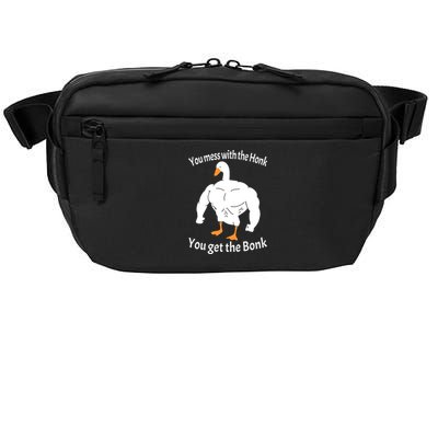 Mess With The Honk You Get The Bonk Crossbody Pack