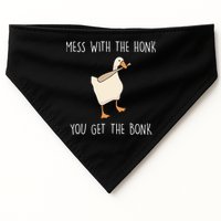 Mess With The Honk You Get The Bonk USA-Made Doggie Bandana