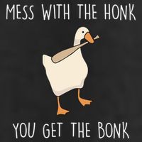 Mess With The Honk You Get The Bonk Trucker Hat