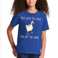 Mess With The Honk You Get The Bonk Kids T-Shirt