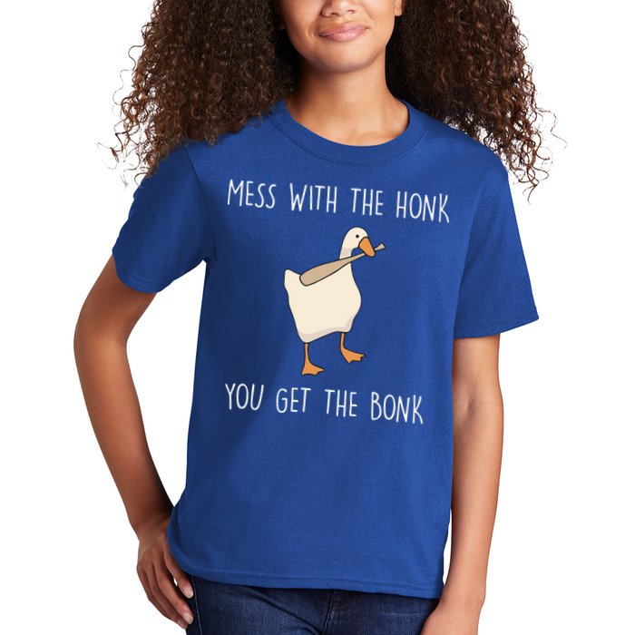 Mess With The Honk You Get The Bonk Kids T-Shirt