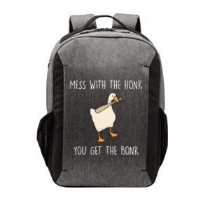 Mess With The Honk You Get The Bonk Vector Backpack