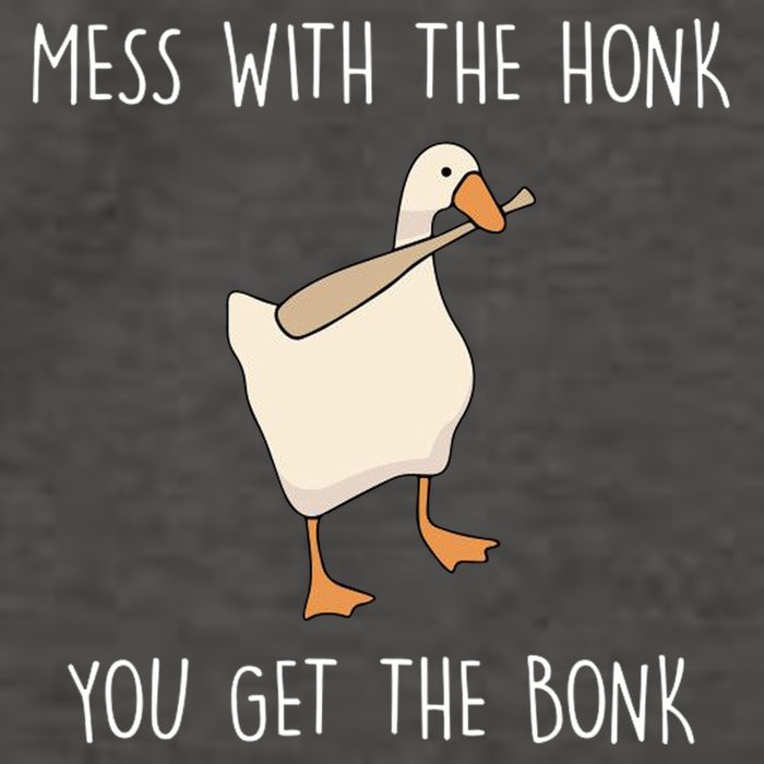 Mess With The Honk You Get The Bonk Vector Backpack