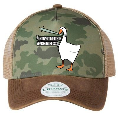Mess With The Honk You Get The Bonk Goose Legacy Tie Dye Trucker Hat