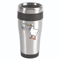 Mess With The Honk You Get The Bonk Goose 16oz Travel Tumbler