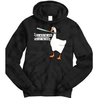 Mess With The Honk You Get The Bonk Goose Tie Dye Hoodie