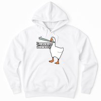 Mess With The Honk You Get The Bonk Goose Hoodie