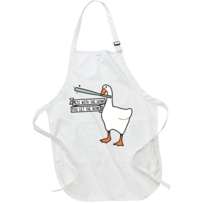Mess With The Honk You Get The Bonk Goose Apron