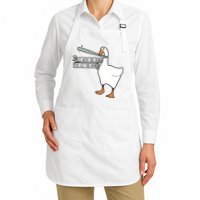 Mess With The Honk You Get The Bonk Goose Apron