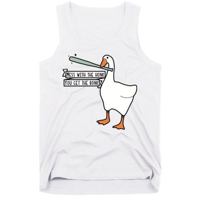 Mess With The Honk You Get The Bonk Goose Tank Top