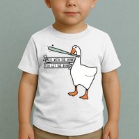 Mess With The Honk You Get The Bonk Goose Toddler T-Shirt