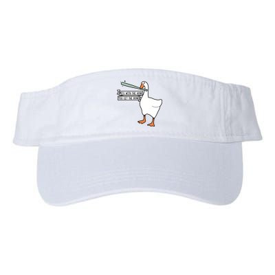 Mess With The Honk You Get The Bonk Goose Visor